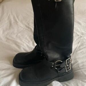 American Vintage Black Leather Boots